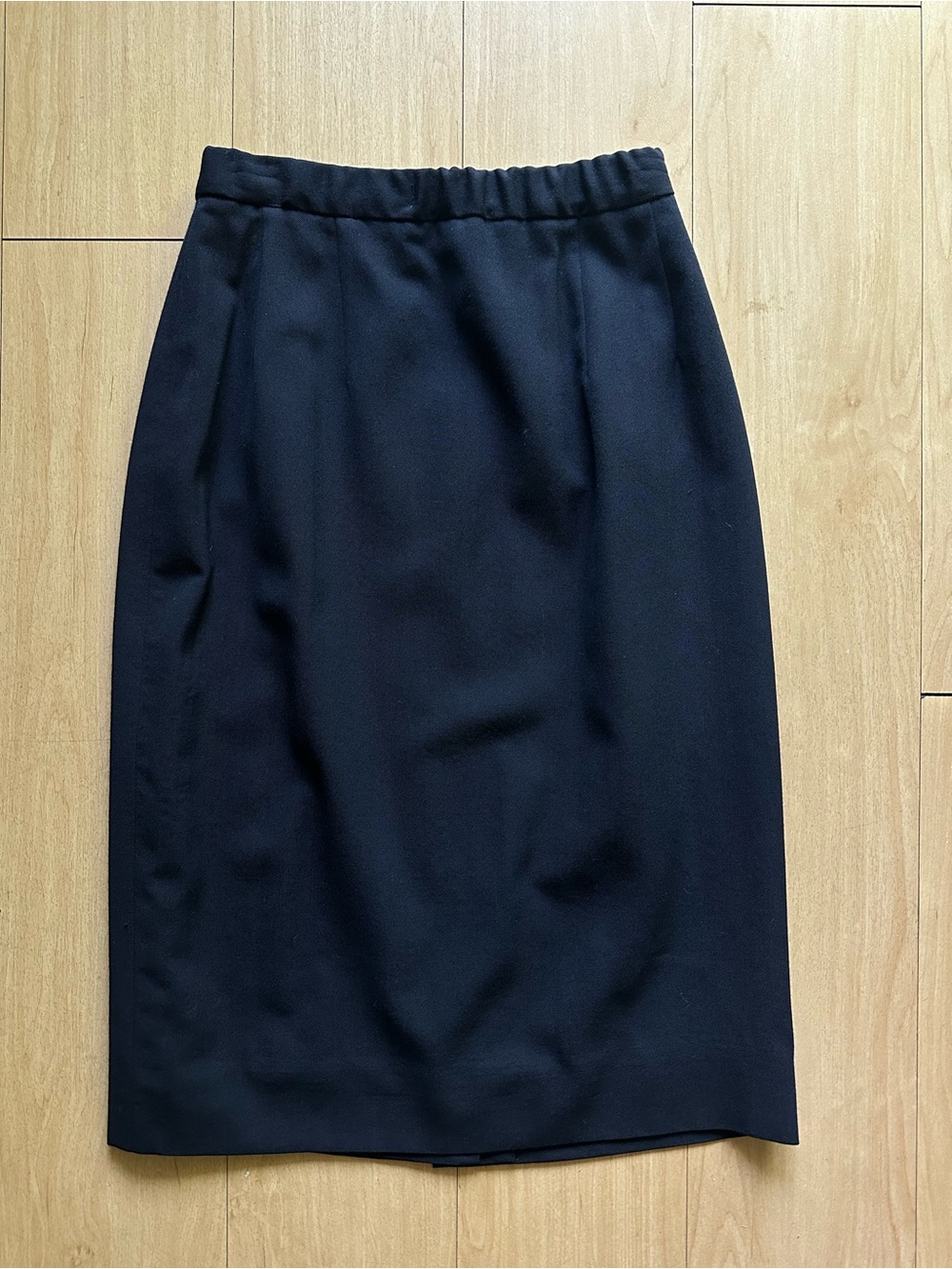 Vintage American Women’s Navy Wool Skirt